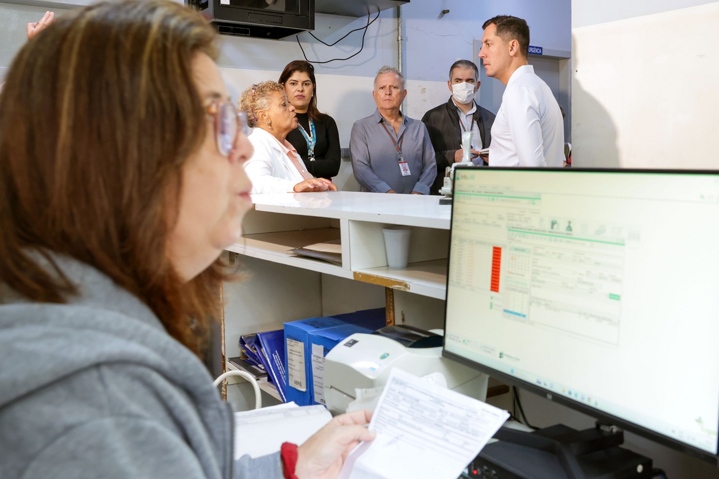 Comissão do Trabalho, da Previdência e da Assistência Social - visita ao Hospital Júlia Kubitschek