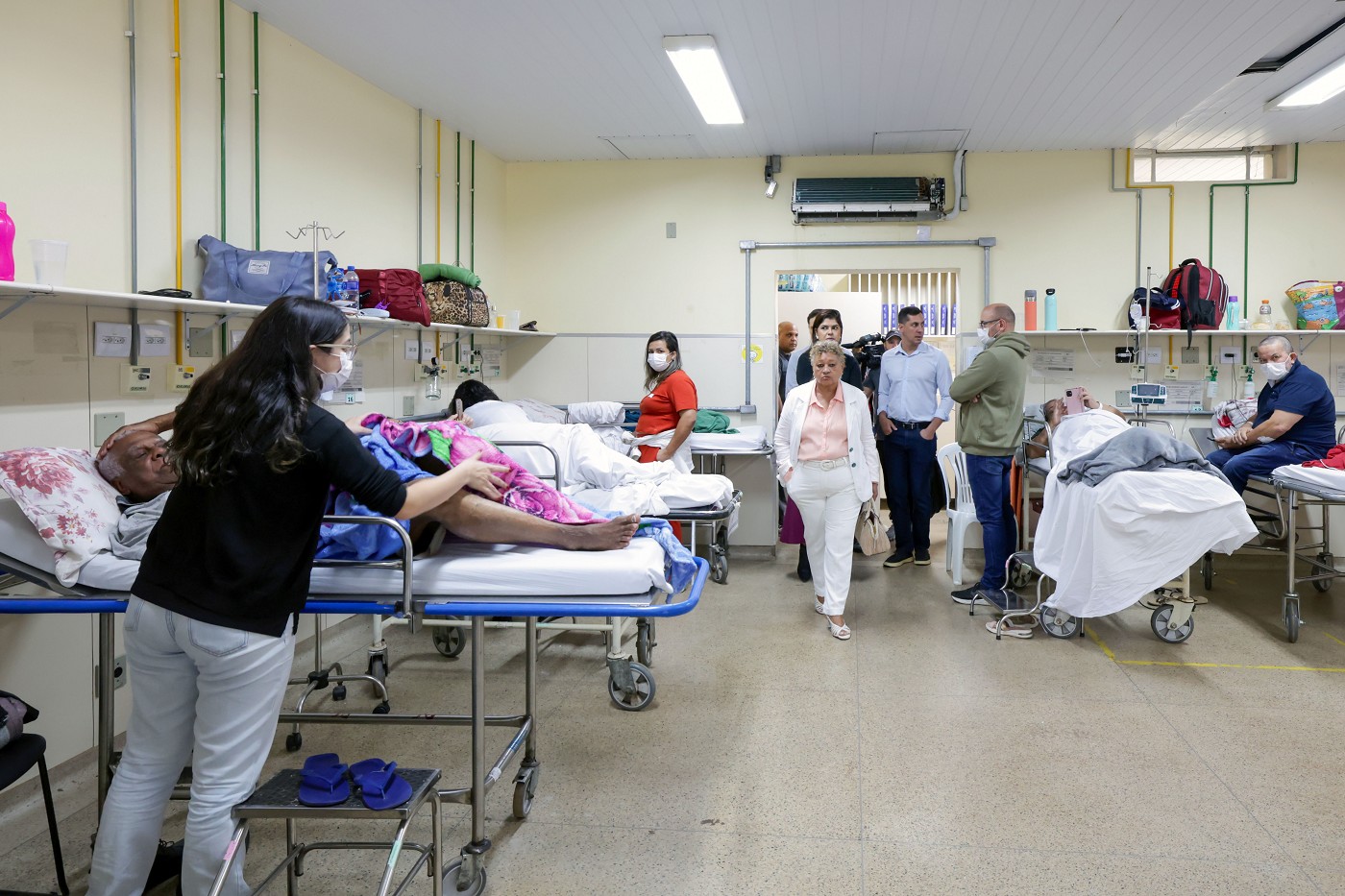 Comissão do Trabalho, da Previdência e da Assistência Social - visita ao Hospital Júlia Kubitschek