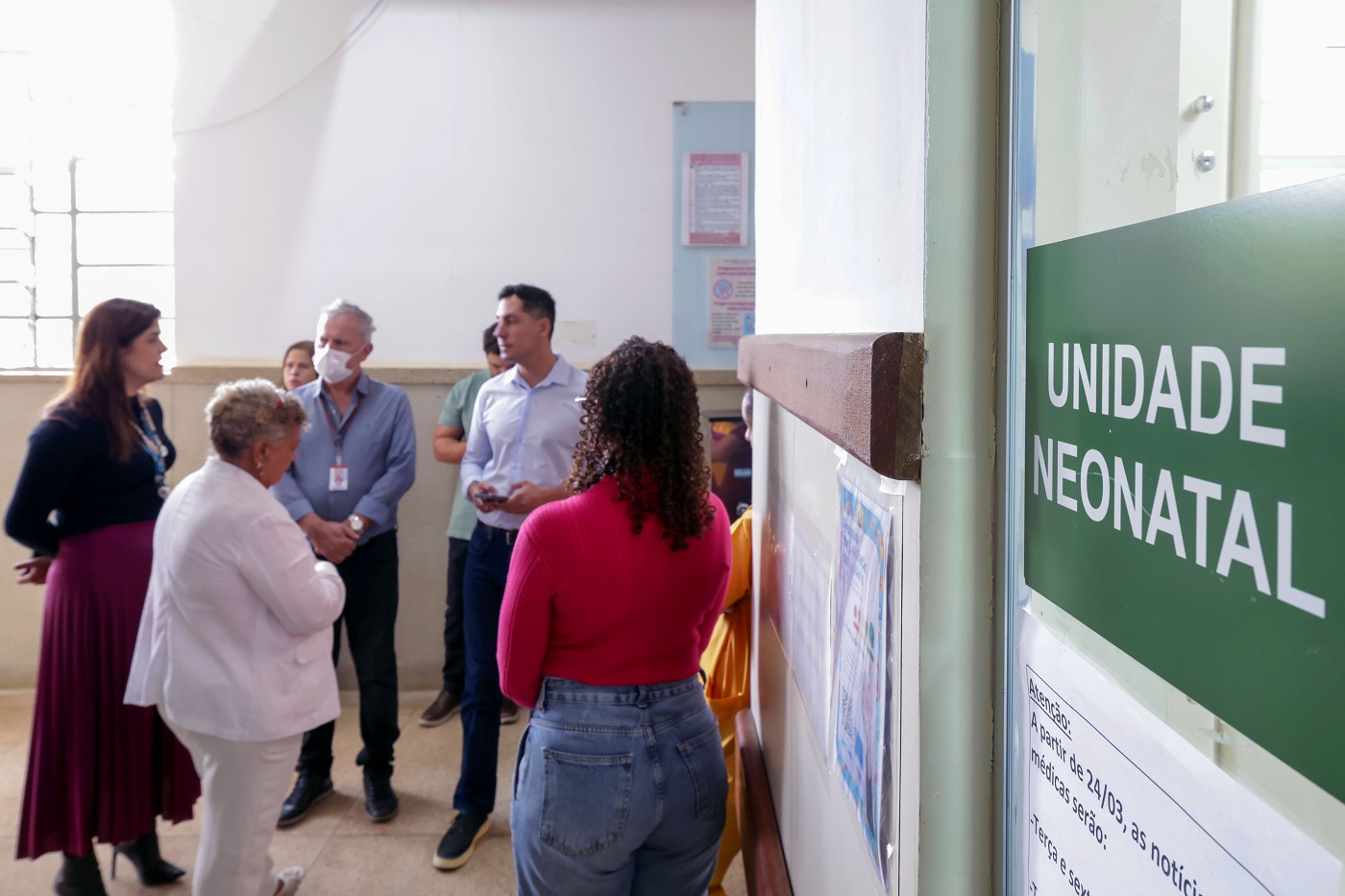 Comissão do Trabalho, da Previdência e da Assistência Social - visita ao Hospital Júlia Kubitschek