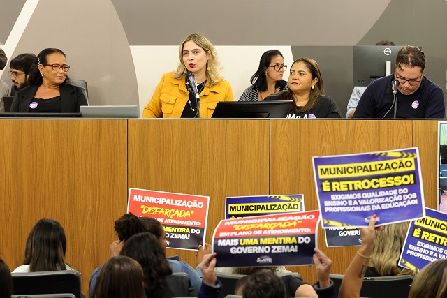 Comissão de Educação, Ciência e Tecnologia - debate sobre os impactos do projeto Mãos Dadas para a comunidade escolar do Município de Raul Soares