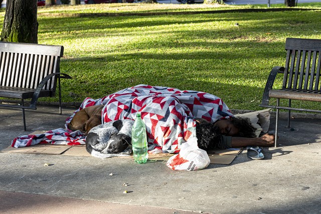 Banco de Imagens - Pessoas em situação de rua