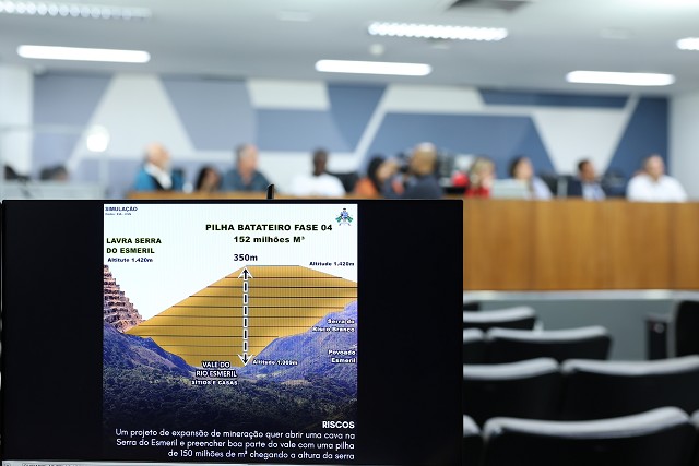 Comissão de Meio Ambiente e Desenvolvimento Sustentável - debate sobre o projeto de ampliação da Minas Casa de Pedra, da CSN Minerção S.A, em Congonhas