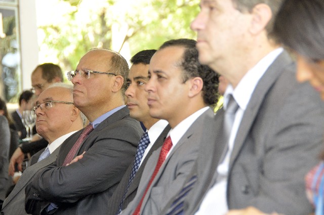 Presidente da Comissão de Minas e Energia, o deputado Gil Pereira acompanhou o evento no Centro Brasileiro de Inovação e Tecnologia