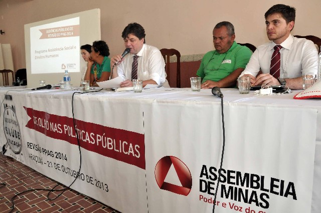 O deputado André Quintão destacou que sugestões podem virar emendas ao PPAG