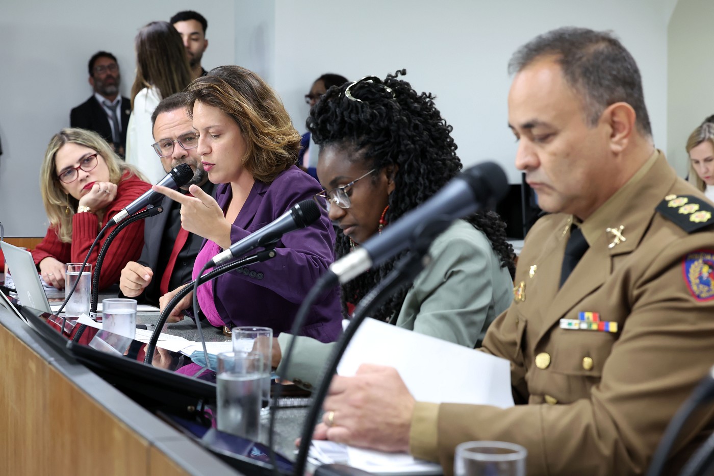 Comissão de Direitos Humanos - debate sobre uma denúncia de sequestro seguido de espancamento, praticado por agentes da Polícia Militar de Minas Gerais (PMMG)