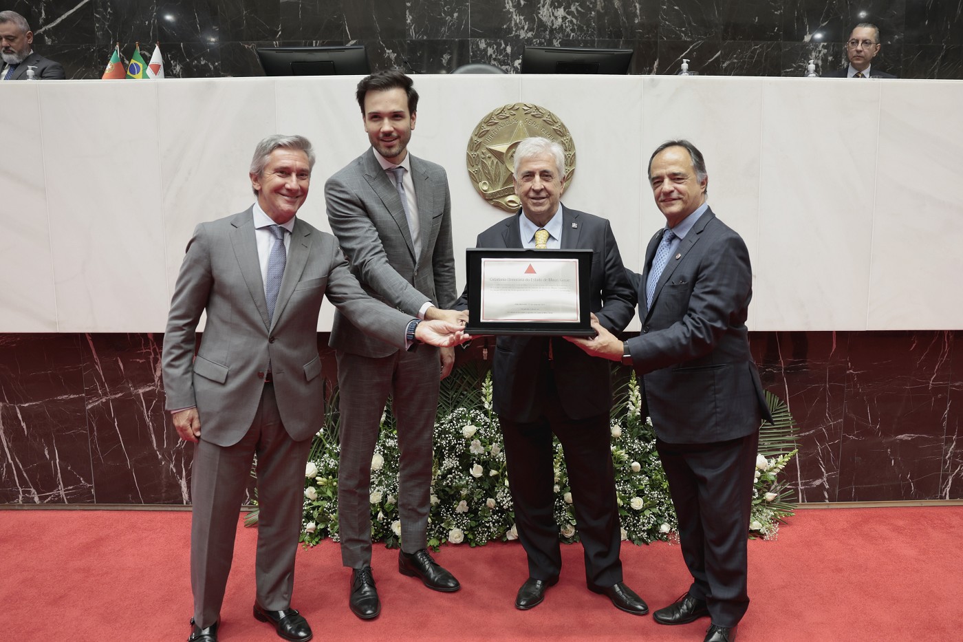 Reunião Especial - homenagem ao Sr. Jorge Rebelo de Almeida