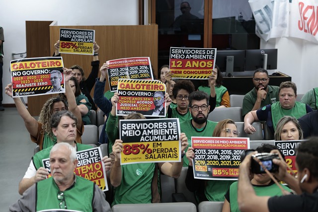 Comissão de Meio Ambiente e Desenvolvimento Sustentável - debate sobre os servidores da área