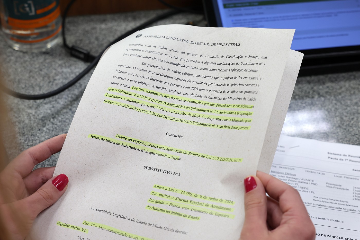 Comissão de Saúde - análise de proposições