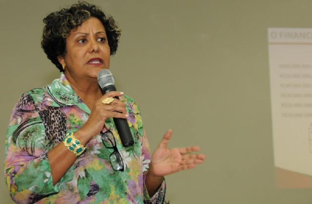 Maria Albanita falou sobre o financiamento do Estado