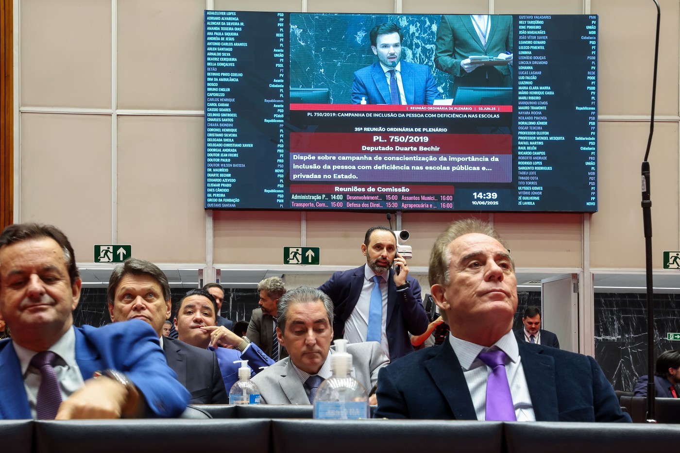 Reunião Ordinária de Plenário - tarde - análise de proposições