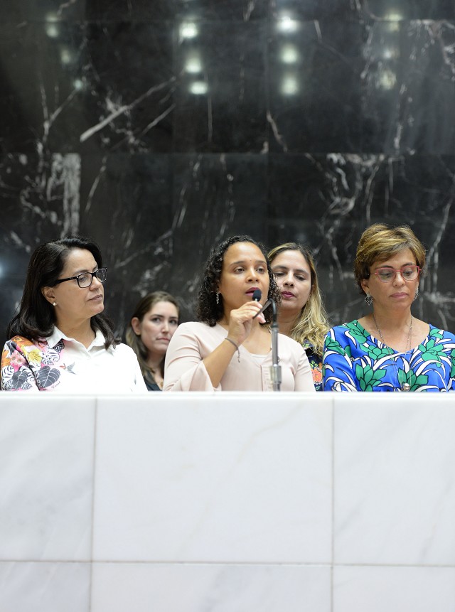 Ana Paula Siqueira e outras deputadas convidaram para as comemorações do Dia da Mulher