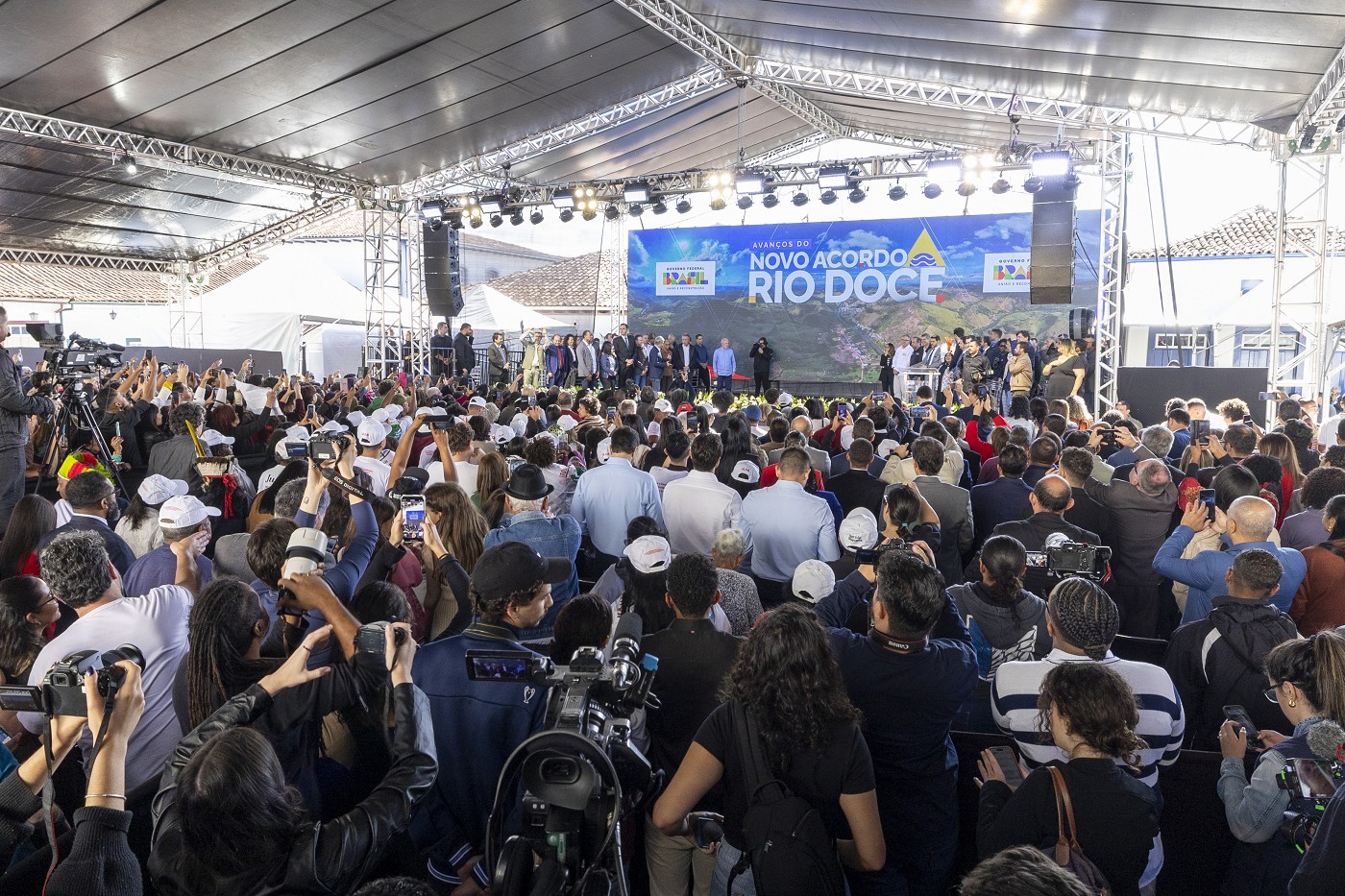 Cerimônia de Celebração dos Avanços do Novo Acordo Bacia do Rio Doce