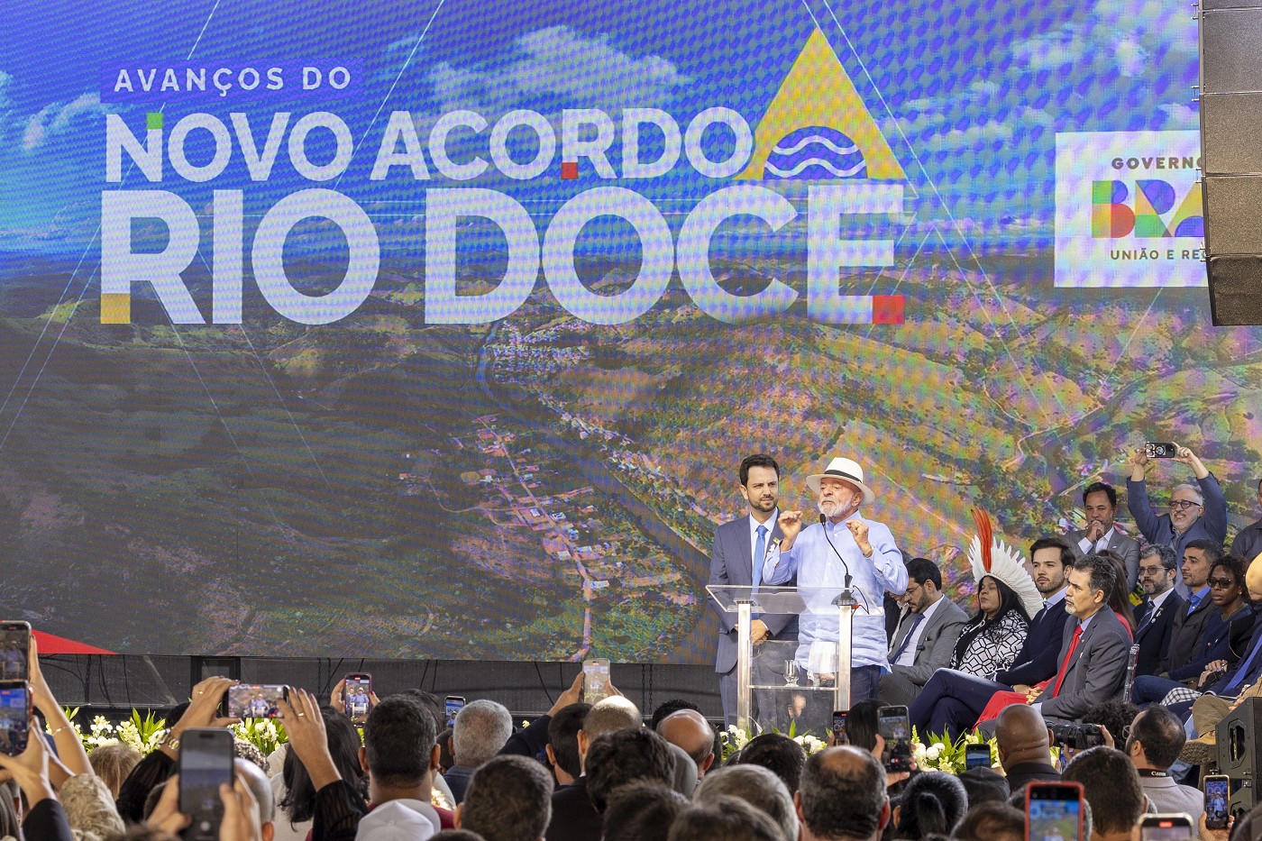 Cerimônia de Celebração dos Avanços do Novo Acordo Bacia do Rio Doce