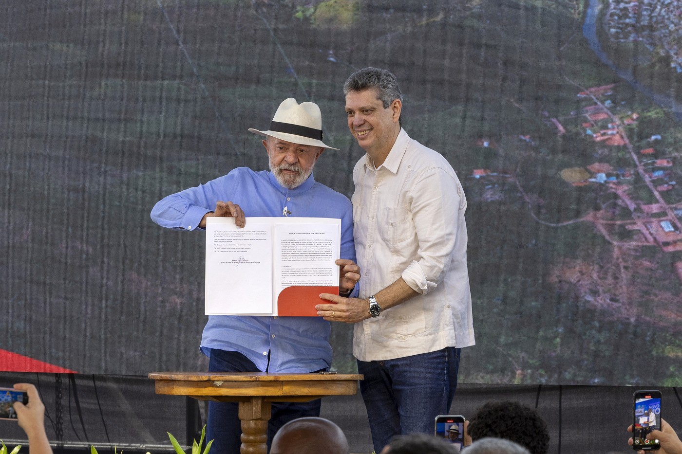 Cerimônia de Celebração dos Avanços do Novo Acordo Bacia do Rio Doce