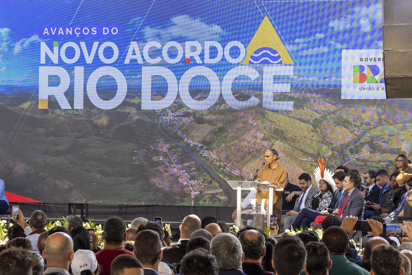 Cerimônia de Celebração dos Avanços do Novo Acordo Bacia do Rio Doce