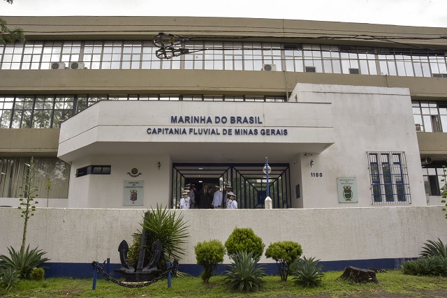 Fachada Marinha do Brasil - Capitania Fluvial de Minas Gerais