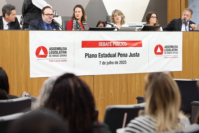 Debate Público: Plano Estadual Pena Justa - Mesa de abertura