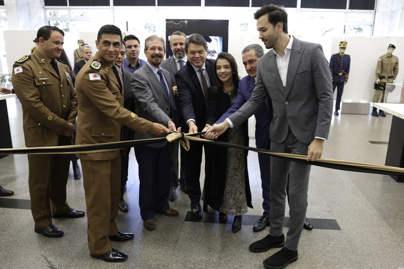 Abertura da Exposição Comemorativa 250 anos da PMMG