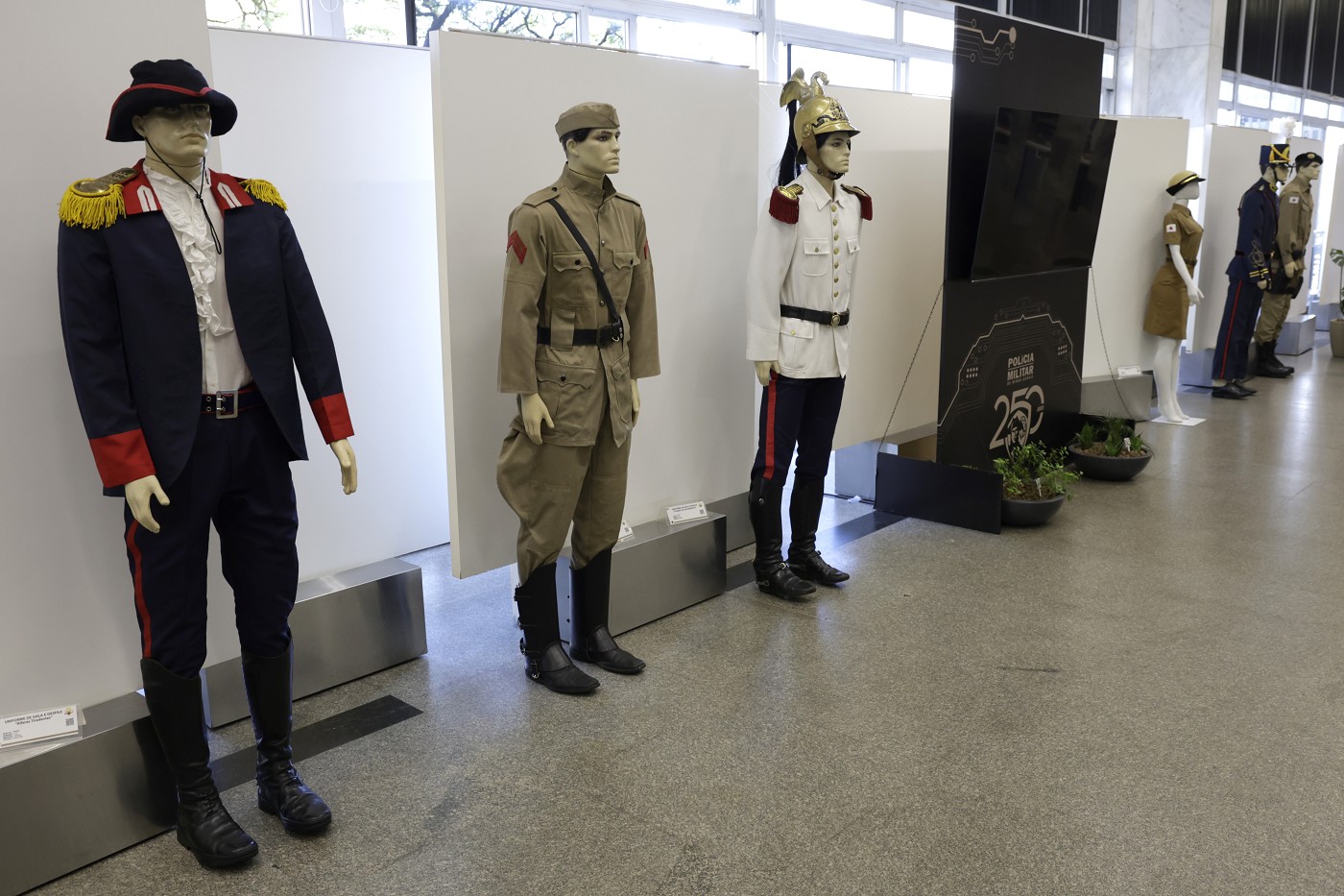 Exposição Comemorativa 250 anos da PMMG