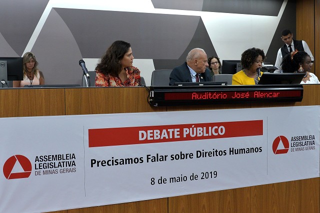 Comissão da ALMG já discutiu a garantia dos direitos humanos em debate público - Arquivo ALMG