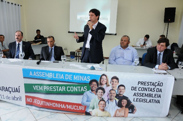Reunião de Prestação de Contas Regionalizada da Assembleia de Minas - Região Jequitinhonha/Mucuri