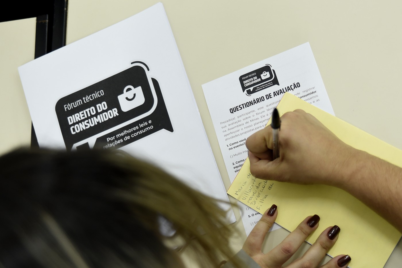 1º Encontro - Fórum Técnico Direito do Consumidor: por melhores leis e relações de consumo - Grupos de Trabalho