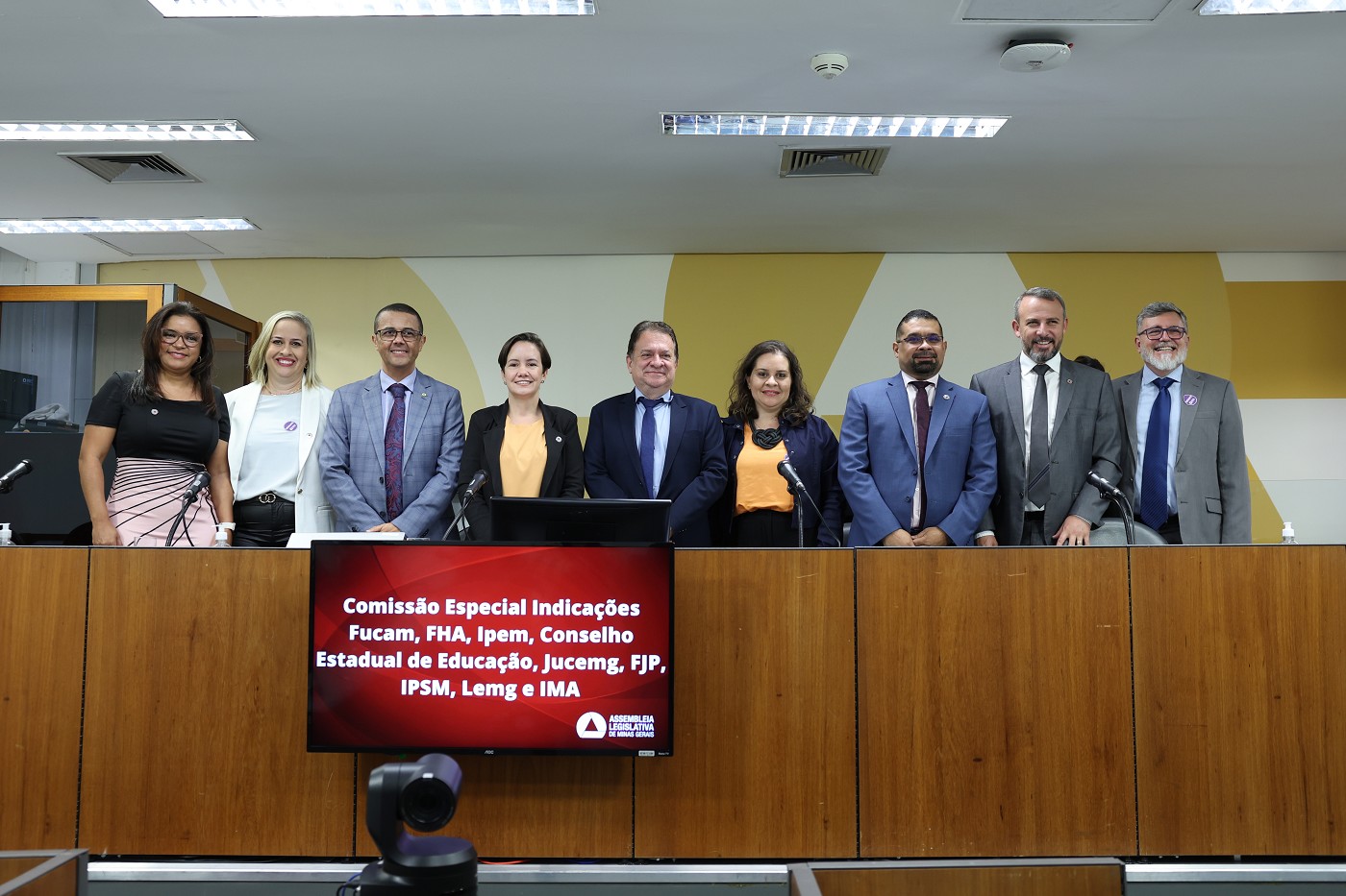 Comissão Especial - Indicações Fucam, FHA, Ipem, Conselho Estadual de Educação, Jucemg, FJP, IPSM, Lemg e IMA