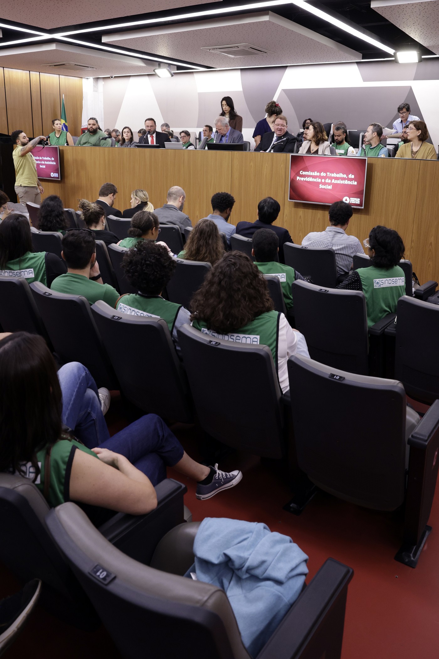 Comissão do Trabalho, da Previdência e da Assistência Social - debate sobre os trabalhadores do Sistema Estadual do Meio Ambiente