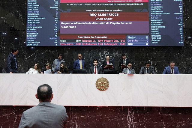 Reunião Ordinária - tarde - análise de proposições