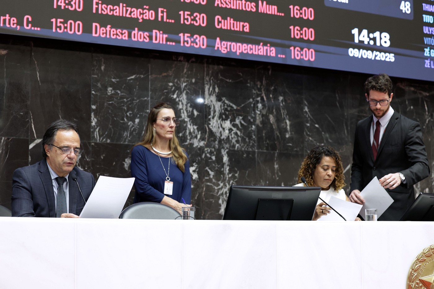 Reunião Ordinária - tarde - análise de proposições