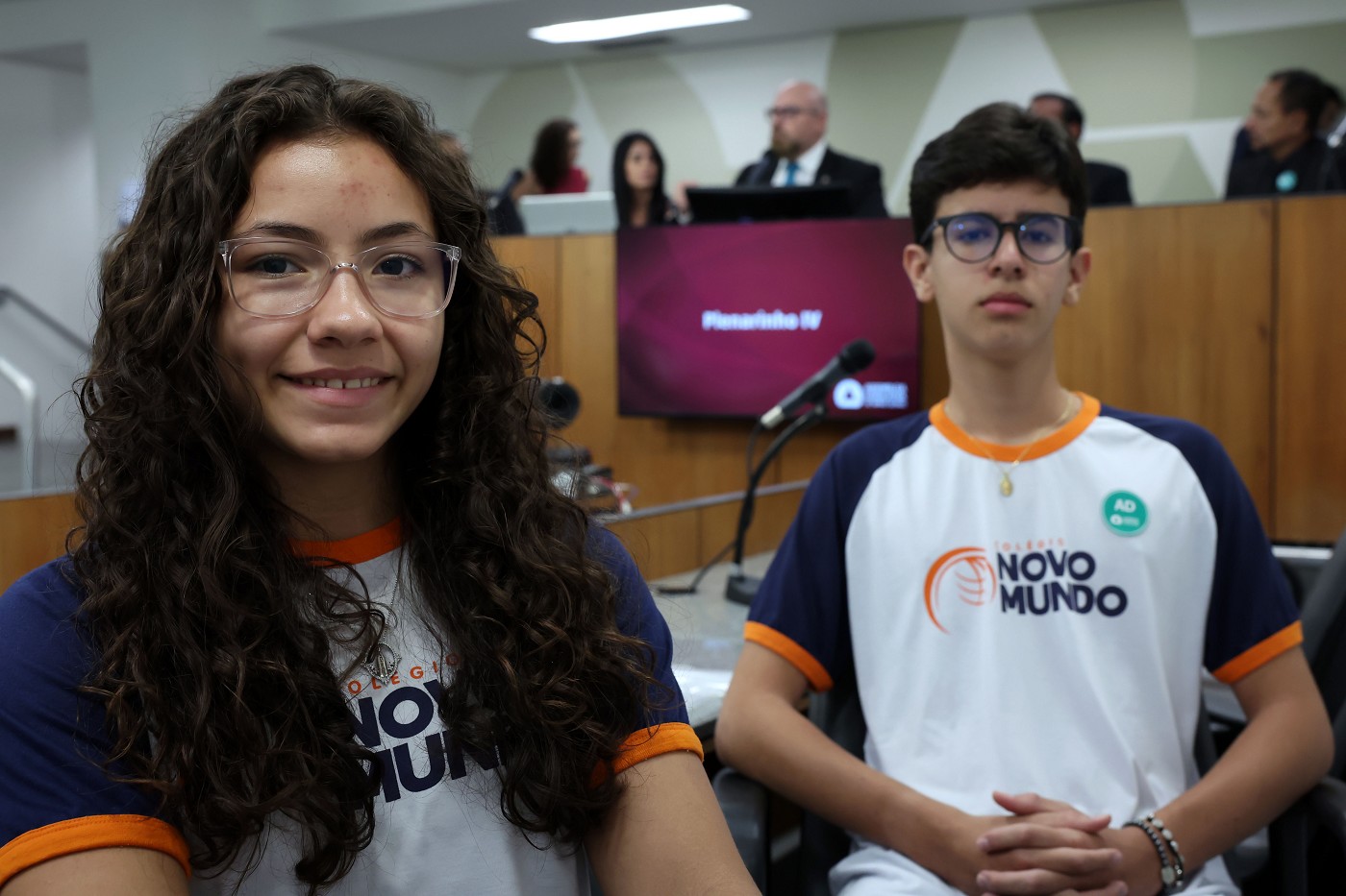 Comissão de Cultura - homenagem ao Colégio Novo Mundo de Unaí