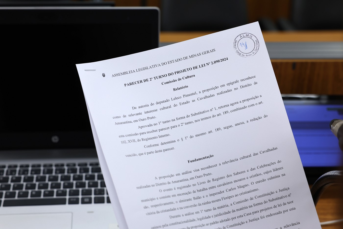 Comissão de Cultura - análise de proposições