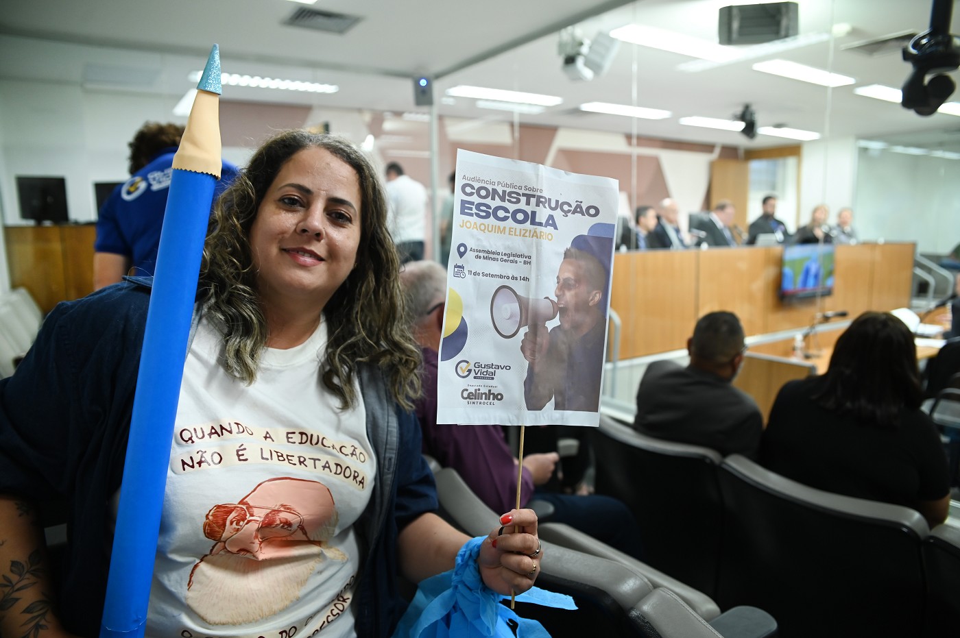 Comissão de Educação, Ciência e Tecnologia - debate sobre Construção de escola em Santana do Paraíso