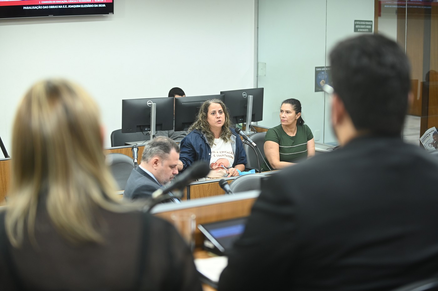 Comissão de Educação, Ciência e Tecnologia - debate sobre Construção de escola em Santana do Paraíso