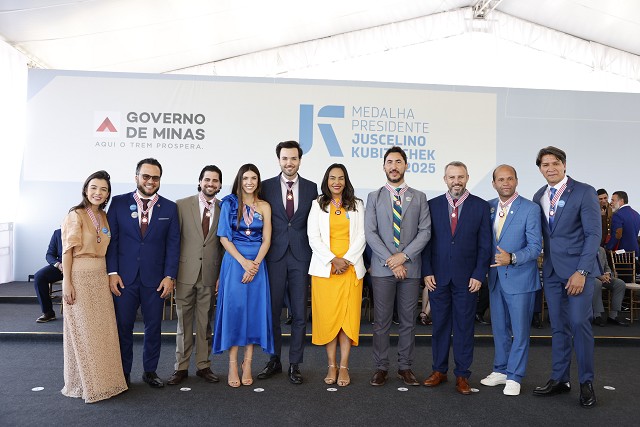 Solenidade de entrega da Medalha Presidente Juscelino Kubitschek