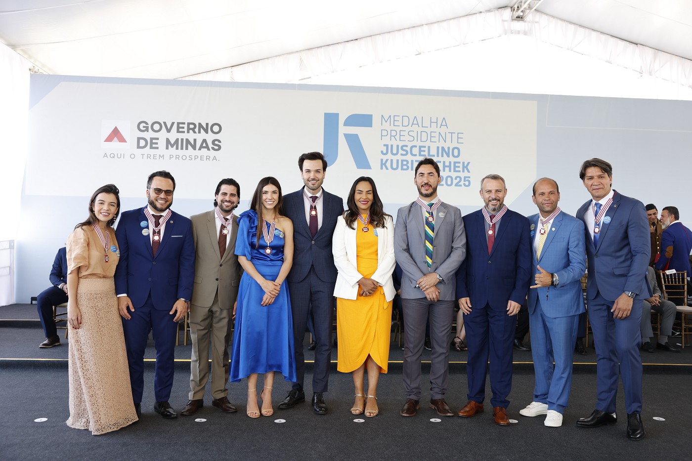 Solenidade de entrega da Medalha Presidente Juscelino Kubitschek