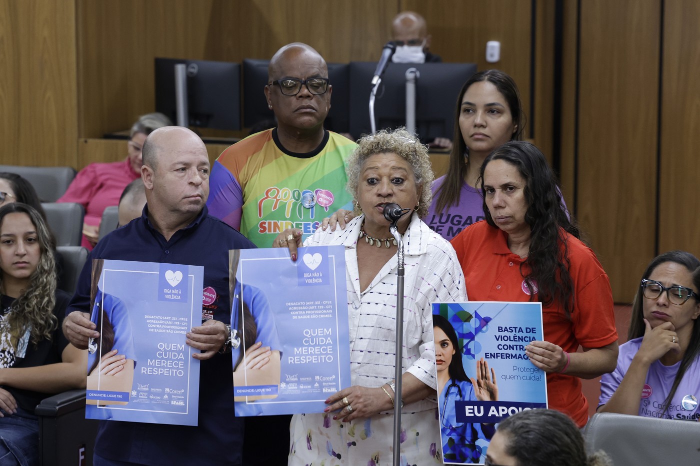 Comissão de Saúde - debate sobre a violência contra profissionais de saúde