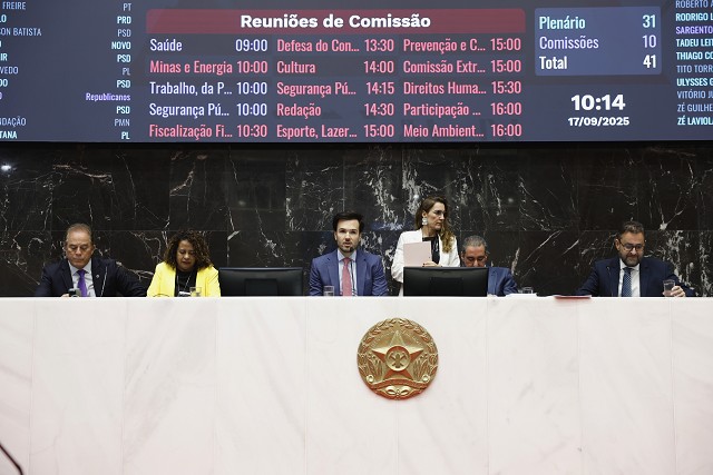 Reunião Extraordinária - manhã - análise de proposições