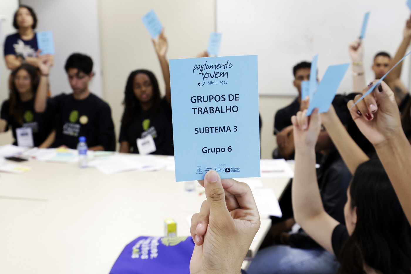 Parlamento Jovem de Minas - Etapa Estadual 2025 - Grupo de Trabalho