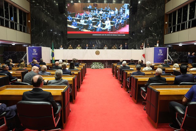 Reunião Especial - Homenagem aos 90 anos do Minas Tênis Clube