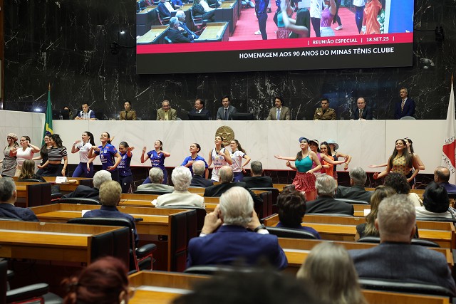 Reunião Especial - Homenagem aos 90 anos do Minas Tênis Clube