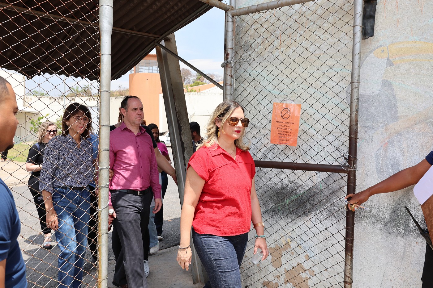 Comissão de Educação, Ciência e Tecnologia - visita ao Centro Socioeducativo Santa Clara