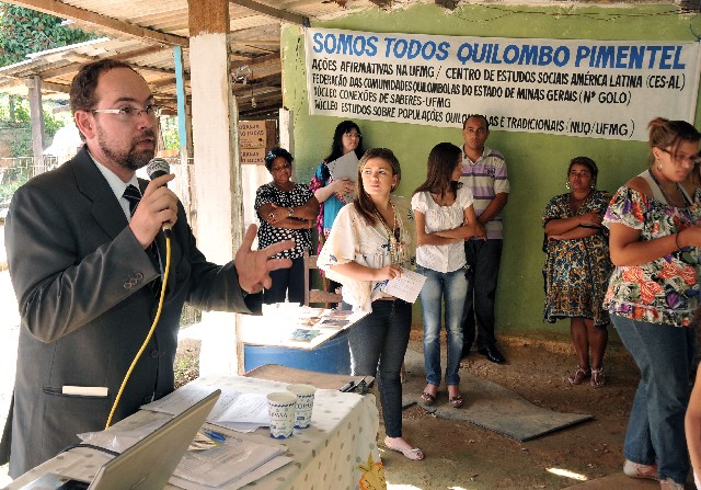 Paulo Lamac disse que vai buscar recursos para viabilizar o trabalho de demarcação do quilombo pelo Incra