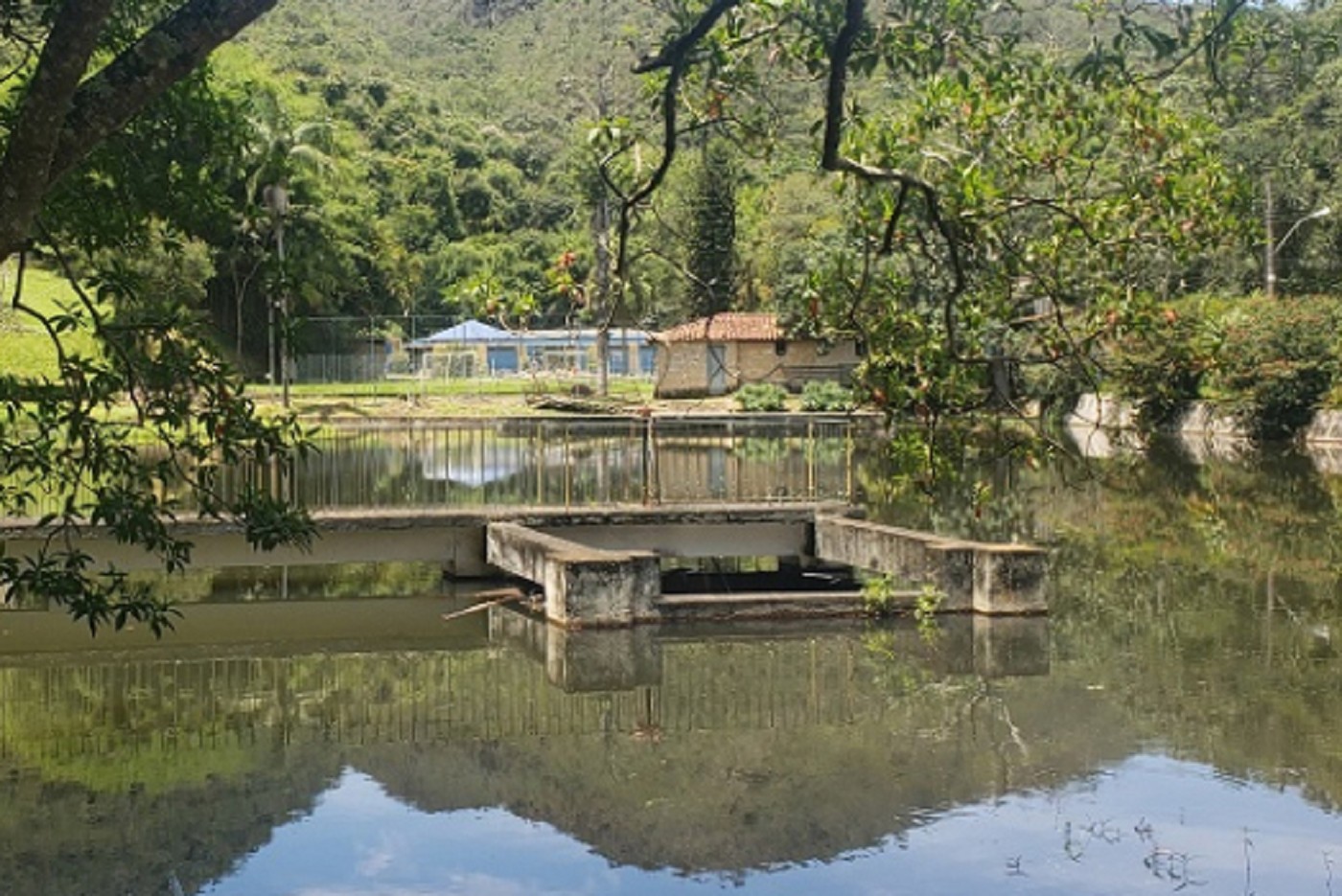 Balneário de Águas Santas, em Tiradentes