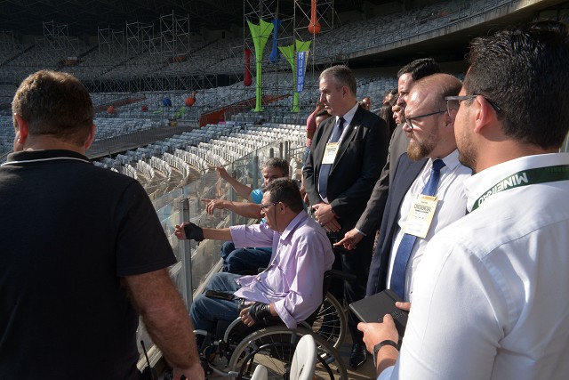 Comissão de Defesa dos Direitos da Pessoa com Deficiência - visita ao Estádio Governador Magalhães Pinto - Mineirão