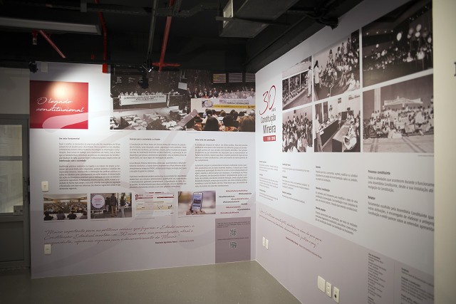 Inauguração da Exposição 30 Anos da Constituição Mineira