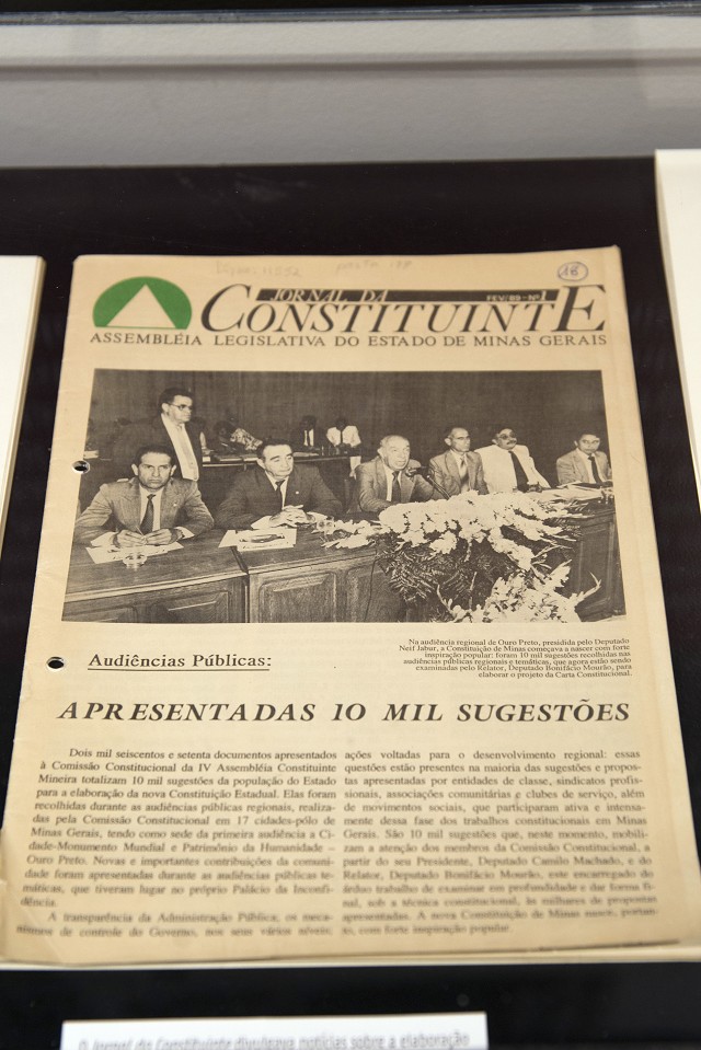 Expositores destacaram caráter democrático do processo de elaboração da Constituição - Arquivo ALMG
