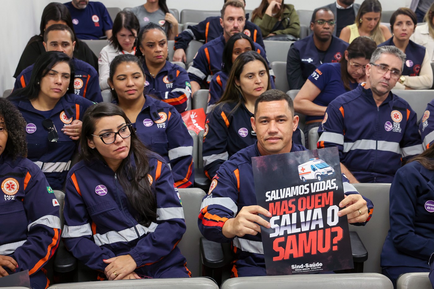 Comissão de Administração Pública - debate sobre as condições de trabalho, custeio e financiamento do Samu