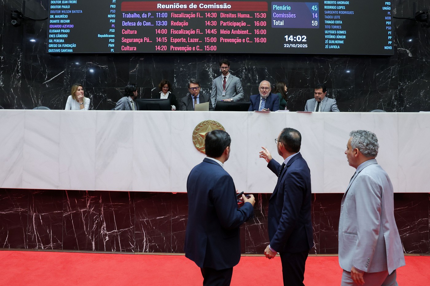 Reunião Ordinária - tarde - análise de proposições