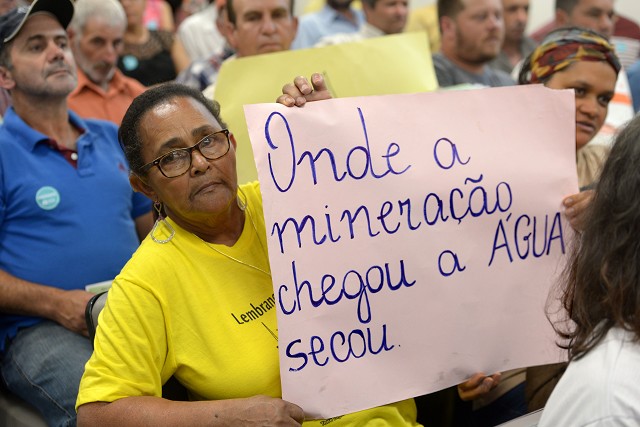 Comunidades temem que mineração afete patrimônio hídrico da região